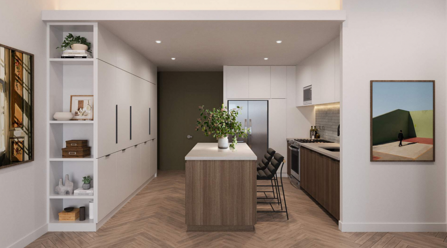Morgan Hill apartments rendering